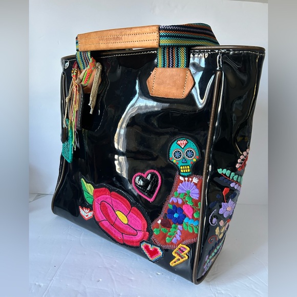Consuela Poppy Playa Classic Tote - Dia de Los Muertos Grande - Picture 2 of 16
